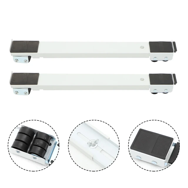 Sliders Fridge Dolly Washing Mobile Movers Washer Stand Base Moving Cart  Appliance Furniture Rollers Wheels Roller Machine - AliExpress